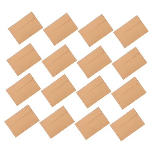 jojofuny 30 Stück Kraftpapier-umschläge, Braune Umschläge, A4-umschläge, Kartenumschläge, Kraftpapier-umschläge, Einladungsumschläge, Postkartenumschläge von jojofuny