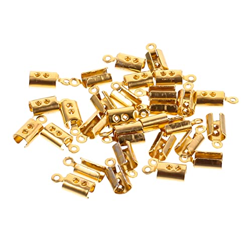 jojofuny 30 Stück Lederband Clip Armbänder Schmuckverschlüsse Armband Für Halskette Metallverschlüsse Schmuckherstellungszubehör Halsketten Verbindungsverschlüsse Schnallen Für von jojofuny