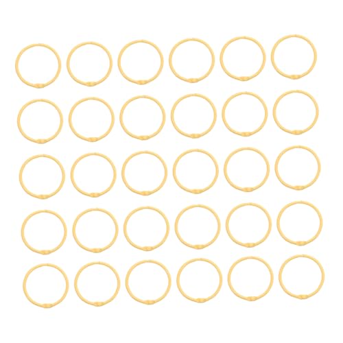 jojofuny 30 Stück Metall Binder Ringe Gelb Offene Buchbinderinge für Scrapbooking Fotoalben DIY Projekte Robuste Metallklammern Vielseitig für Schule Büro Zuhause Einfache Organisation jojofuny 30 Stück Metall Binder Ringe Gelb Offene Buchbinderinge für Scrapbooking Fotoalben DIY Projekte Robuste Metallklammern Vielseitig für Schule Büro Zuhause Einfache Organisation von jojofuny