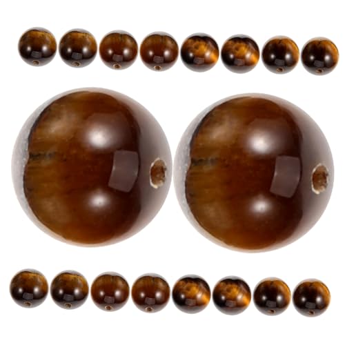 jojofuny 30 Stück Naturstein Perlen Runde DIY Schmuck Perlen Farbige Zwischenperlen für Schmuckherstellung für Armbänder und Andere Bastelprojekte jojofuny 30 Stück Naturstein Perlen Runde DIY Schmuck Perlen Farbige Zwischenperlen für Schmuckherstellung für Armbänder und Andere Bastelprojekte von jojofuny