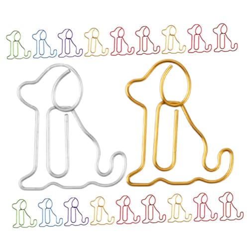 jojofuny 30 Stück Paperclip Lesezeichenbuchordner Büroklammer Clips geformt einfach für Dackel Hund Office-Dokumentenklammern dekorative Banknotenklemme Datei-Clip Metall jojofuny 30 Stück Paperclip Lesezeichenbuchordner Büroklammer Clips geformt einfach für Dackel Hund Office-Dokumentenklammern dekorative Banknotenklemme Datei-Clip Metall von jojofuny