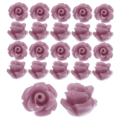 jojofuny 30 Stück Resin Blumenperlen für Schmuckherstellung Lose DIY Perlen für Armbänder und Halsketten Violette Nachbildung von Korallenblüten Langlebig und Leicht Auffädelbar jojofuny 30 Stück Resin Blumenperlen für Schmuckherstellung Lose DIY Perlen für Armbänder und Halsketten Violette Nachbildung von Korallenblüten Langlebig und Leicht Auffädelbar von jojofuny