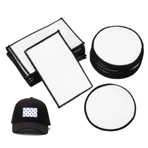 jojofuny 30 Stück Selbstklebende Aufkleber Bügelflicken für Kleidung leere Patches zum Sticken Wärmeübertragungspatch Sublimationshut-Patches Applikation aufbügeln Polyester jojofuny 30 Stück Selbstklebende Aufkleber Bügelflicken für Kleidung leere Patches zum Sticken Wärmeübertragungspatch Sublimationshut-Patches Applikation aufbügeln Polyester von jojofuny