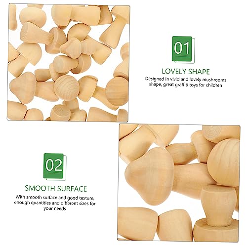 jojofuny 30 Stück Teiliges DIY Holzpilz Unlackierte Rustikale Holzpilzornamente Verschiedene zum Bemalen und Gestalten von Heimdekoration für Erwachsene jojofuny 30 Stück Teiliges DIY Holzpilz Unlackierte Rustikale Holzpilzornamente Verschiedene zum Bemalen und Gestalten von Heimdekoration für Erwachsene von jojofuny