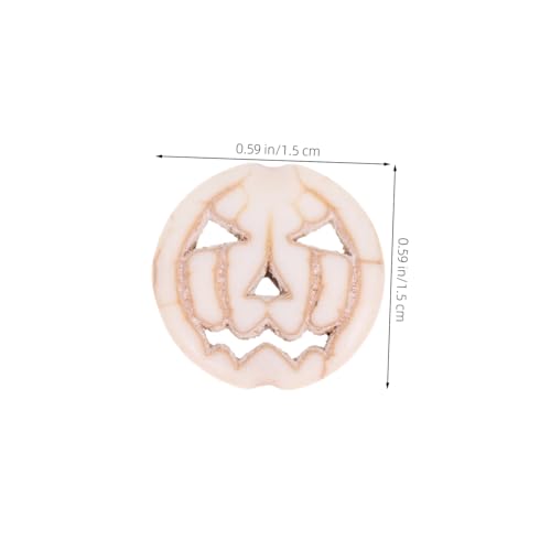 jojofuny 30 Stück Teiliges Halloween Kürbis Perlen Leichte Haltbare DIY Schmuck Spacer Perlen Hohl für Armbänder und Halsketten Kreative Halloween Bastelmaterialien jojofuny 30 Stück Teiliges Halloween Kürbis Perlen Leichte Haltbare DIY Schmuck Spacer Perlen Hohl für Armbänder und Halsketten Kreative Halloween Bastelmaterialien von jojofuny