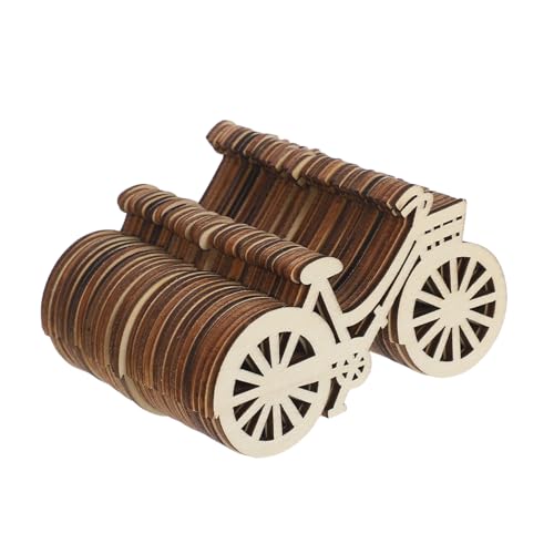 jojofuny 30 Stück Teiliges Holz Fahrradausschnitte zum Basteln DIY Holzscheiben für Hochzeit Party Hausdekoration jojofuny 30 Stück Teiliges Holz Fahrradausschnitte zum Basteln DIY Holzscheiben für Hochzeit Party Hausdekoration von jojofuny