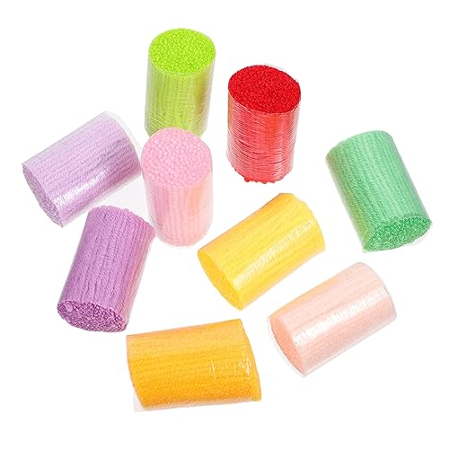 jojofuny 30 Stück Teiliges Knüpfgarn Diy für Knüpfen Häkeln und Handarbeiten Hochwertiges Weich und Hautfreundlich für Teppiche Kissen Kleidung und Mehr von jojofuny