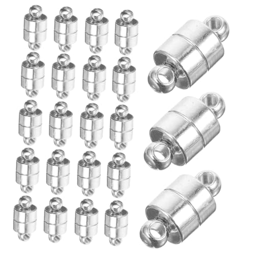 jojofuny 30 Stück Teiliges Kupfer Magnetverschluss für Schmuckherstellung Kleine Magnetische Verschlüsse für Armbänder Halsketten Kompatibel Einfach zu Bedienen Langlebig und Portabel jojofuny 30 Stück Teiliges Kupfer Magnetverschluss für Schmuckherstellung Kleine Magnetische Verschlüsse für Armbänder Halsketten Kompatibel Einfach zu Bedienen Langlebig und Portabel von jojofuny