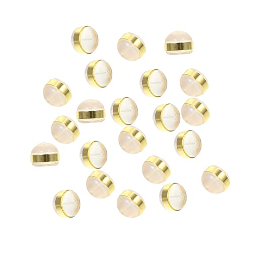 jojofuny 30 Stück Teiliges Transparente Ohrstecker Verschlüsse Sichere Ohrring Stopper für Diy Schmuckherstellung Kleine Ohrring Zubehör für Damen Geeignet für Ohrstecker und Hänger von jojofuny