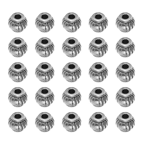 jojofuny 300 Stück DIY-Kürbisperlen aus Legierung: Metallperlen in Kürbislaternenform für DIY-Schmuck und Bastelprojekte, Armbänder, Halsketten, Halloween-Dekorationsgeschenke jojofuny 300 Stück DIY-Kürbisperlen aus Legierung: Metallperlen in Kürbislaternenform für DIY-Schmuck und Bastelprojekte, Armbänder, Halsketten, Halloween-Dekorationsgeschenke von jojofuny