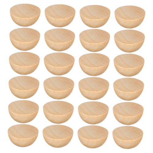 jojofuny 300 Stück Halbrunde Holzperlen Naturbelassen zum Bemalen DIY Bastelbedarf für Erwachsene Dekoration Handarbeit jojofuny 300 Stück Halbrunde Holzperlen Naturbelassen zum Bemalen DIY Bastelbedarf für Erwachsene Dekoration Handarbeit von jojofuny
