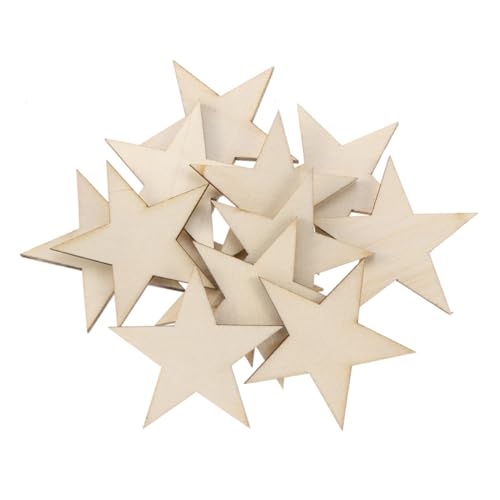 jojofuny 300 Stück Holzsterne Fünfzackige Holzscheiben für DIY Basteln Holzdekoration Umweltfreundlich und Präzise Geschnitten für Hochzeit Party Tischdeko jojofuny 300 Stück Holzsterne Fünfzackige Holzscheiben für DIY Basteln Holzdekoration Umweltfreundlich und Präzise Geschnitten für Hochzeit Party Tischdeko von jojofuny