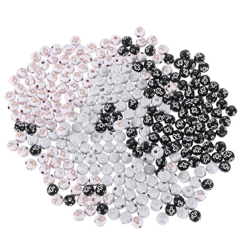 jojofuny 300 Stück Runde Holzperlen mit Kreuzmuster DIY Spacer Beads für Schmuckherstellung Armbänder und für Kreative Projekte jojofuny 300 Stück Runde Holzperlen mit Kreuzmuster DIY Spacer Beads für Schmuckherstellung Armbänder und für Kreative Projekte von jojofuny