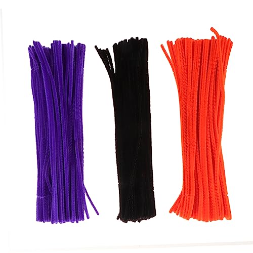 jojofuny 300 Stück Teiliges Bastelset Bunte Flexible Chenille Stäbe aus Plüsch für Diy Handarbeitsspielzeug Orange Schwarz und Hellviolett Formbar Langlebig für Kreatives Basteln und Frühe jojofuny 300 Stück Teiliges Bastelset Bunte Flexible Chenille Stäbe aus Plüsch für Diy Handarbeitsspielzeug Orange Schwarz und Hellviolett Formbar Langlebig für Kreatives Basteln und Frühe von jojofuny
