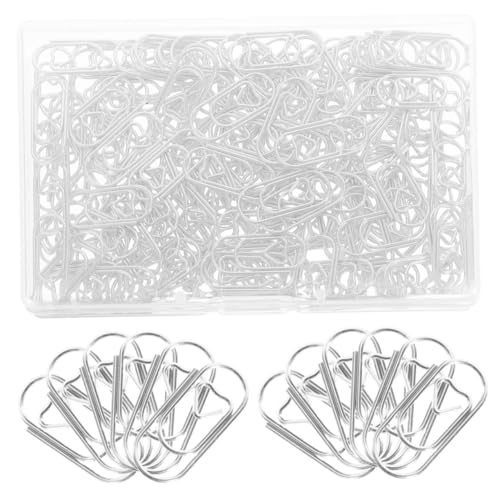jojofuny 300 Stück Teiliges Mini Metall Büroklammern Silber Praktisch und Vielseitig als Index Papierorganizer für Dokumentenmanagement Kabelbefestigung und Kreative Diy-projekte jojofuny 300 Stück Teiliges Mini Metall Büroklammern Silber Praktisch und Vielseitig als Index Papierorganizer für Dokumentenmanagement Kabelbefestigung und Kreative Diy-projekte von jojofuny