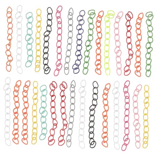 jojofuny 30Stücke Armbandverlängerung Stilvolle Verlängerungsketten Für DIY Schmuck Ketten Für Halsketten Und Armbänder Zubehör Für Handgefertigten Schmuck jojofuny 30Stücke Armbandverlängerung Stilvolle Verlängerungsketten Für DIY Schmuck Ketten Für Halsketten Und Armbänder Zubehör Für Handgefertigten Schmuck von jojofuny