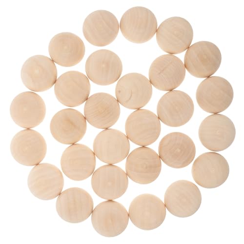 jojofuny 30Stücke Unfertige Halbkugeln Holz für Bastelprojekte Mini Hemisphere DIY Bastelbedarf für Leichtgelb Glatte Oberfläche Vielseitig Einsetzbar jojofuny 30Stücke Unfertige Halbkugeln Holz für Bastelprojekte Mini Hemisphere DIY Bastelbedarf für Leichtgelb Glatte Oberfläche Vielseitig Einsetzbar von jojofuny