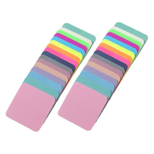 jojofuny 32 Süße Haftnotizen Quadratische – Notizblöcke Mit Fluoreszierenden Farben Markieren Von Notizen Und Hervorheben Von Dokumenten von jojofuny