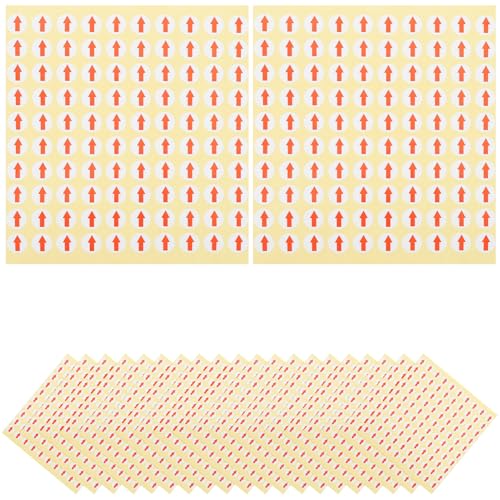 jojofuny 3200 Stück Rote -Aufkleber, Abnehmbare Etiketten, Fehleranzeiger, 10mm, Weiß+Rot, Zur Produktinspektion jojofuny 3200 Stück Rote -Aufkleber, Abnehmbare Etiketten, Fehleranzeiger, 10mm, Weiß+Rot, Zur Produktinspektion von jojofuny