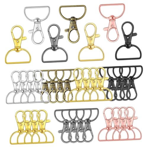 jojofuny 35 Stück Metall Karabinerschnallen Schlüsselanhänger Schnallenriemen Rucksack Und Geldbörsenverschluss Für Taschenzubehör Oder Teile Oder Zubehör jojofuny 35 Stück Metall Karabinerschnallen Schlüsselanhänger Schnallenriemen Rucksack Und Geldbörsenverschluss Für Taschenzubehör Oder Teile Oder Zubehör von jojofuny