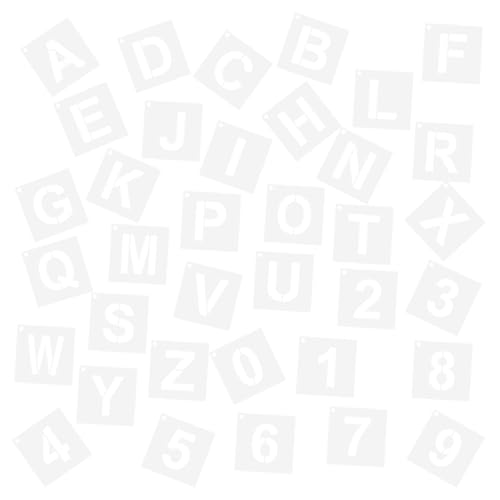 jojofuny 36 Stück Brief-inkjet-vorlage Buchstaben- Und Zahlenschablonen Wandschablonen Zum Malen Großer Muster Schablonen Zum Malen An Wänden Nummer Schablone Holz Zahlen Weiß Das Haustier jojofuny 36 Stück Brief-inkjet-vorlage Buchstaben- Und Zahlenschablonen Wandschablonen Zum Malen Großer Muster Schablonen Zum Malen An Wänden Nummer Schablone Holz Zahlen Weiß Das Haustier von jojofuny