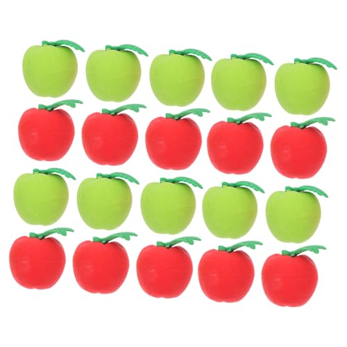 jojofuny 36 Stück Teiliges Apfel Radiergummi für Schüler Realistisch Geformte Rote und Grüne Früchte Farblich Beständig als Belohnung für Schulstart Klassenpreise und Lernförderung Geeignet jojofuny 36 Stück Teiliges Apfel Radiergummi für Schüler Realistisch Geformte Rote und Grüne Früchte Farblich Beständig als Belohnung für Schulstart Klassenpreise und Lernförderung Geeignet von jojofuny