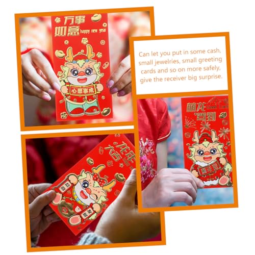 jojofuny 36 Stück Teiliges Rote Papierumschläge mit Drachenmuster Große für Chinesisches Neujahr Langlebige Taschen Geeignet für Frühlingsfest Geburtstage und Hochzeiten jojofuny 36 Stück Teiliges Rote Papierumschläge mit Drachenmuster Große für Chinesisches Neujahr Langlebige Taschen Geeignet für Frühlingsfest Geburtstage und Hochzeiten von jojofuny