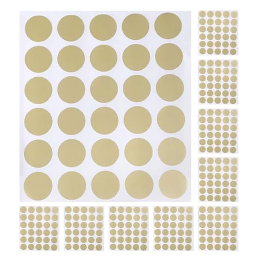 jojofuny 360 Stück Aufkleber Etiketten Rund Selbstklebend Rubbelkarten Aufkleber Selbermachen Belohnungs Karte Erstellen Von Golden jojofuny 360 Stück Aufkleber Etiketten Rund Selbstklebend Rubbelkarten Aufkleber Selbermachen Belohnungs Karte Erstellen Von Golden von jojofuny