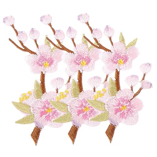 jojofuny 3Stücke Pflaumenblüten Stickerei Patches für Kleidung Dekorative Thermische Aufkleber Einfach Aufbügelbar für DIY Nähprojekte Individualisierung von Textilien jojofuny 3Stücke Pflaumenblüten Stickerei Patches für Kleidung Dekorative Thermische Aufkleber Einfach Aufbügelbar für DIY Nähprojekte Individualisierung von Textilien von jojofuny