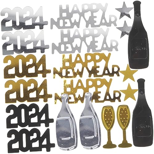 jojofuny 3Taschen Neujahrs Konfetti Dekoration Für Tischdekoration Und Partys Festliche Und Freude Für Ihre Neujahrsparty jojofuny 3Taschen Neujahrs Konfetti Dekoration Für Tischdekoration Und Partys Festliche Und Freude Für Ihre Neujahrsparty von jojofuny