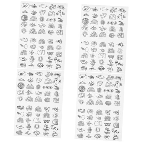 jojofuny 4 Blätter Wasserlösliches Stickvlies Selbstklebender Nähstabilisator für DIY Kleidung Waschbar und Einfach Anzuwenden für Shirts Taschen und Mehr Vielseitiges Stickmaterial für jojofuny 4 Blätter Wasserlösliches Stickvlies Selbstklebender Nähstabilisator für DIY Kleidung Waschbar und Einfach Anzuwenden für Shirts Taschen und Mehr Vielseitiges Stickmaterial für von jojofuny