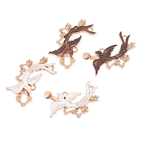 jojofuny 4 Paare Metall -Phoenix -Schnalle Befestigungselemente Cheongsam-Schnalle bestickt anzug Verschluss Kleidungsklammern Cardigan-Clips Kleiderschnallen Umhang-Clips Zinklegierung jojofuny 4 Paare Metall -Phoenix -Schnalle Befestigungselemente Cheongsam-Schnalle bestickt anzug Verschluss Kleidungsklammern Cardigan-Clips Kleiderschnallen Umhang-Clips Zinklegierung von jojofuny