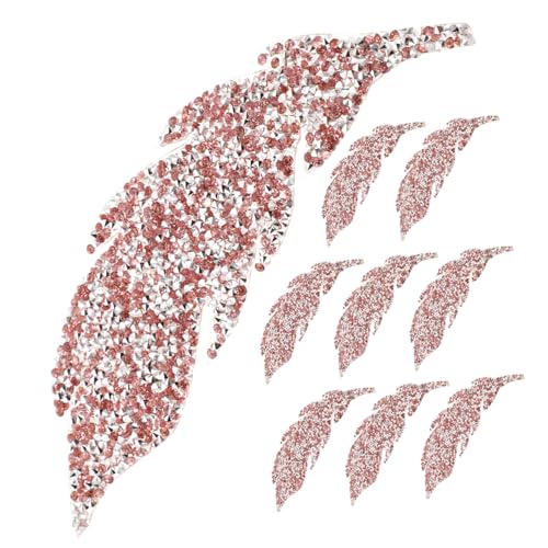 jojofuny 4 Paare Strasspatch Zarte Kleiderflicken Kleine Hutaufnäher Flecken Bestickt Abriebfeste Kleidungsflicken Aufnäher Für Jeans Flicken Für Bekleidung Mantelflicken Strasssteine Rosa jojofuny 4 Paare Strasspatch Zarte Kleiderflicken Kleine Hutaufnäher Flecken Bestickt Abriebfeste Kleidungsflicken Aufnäher Für Jeans Flicken Für Bekleidung Mantelflicken Strasssteine Rosa von jojofuny