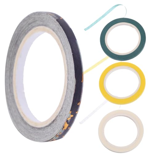 jojofuny 4 Rollen DIY Klebebänder Selbstklebendes Papierband für Bastelprojekte Individuell Zuschneidbar und Leicht Anzuwenden für Whiteboards und Dekoration jojofuny 4 Rollen DIY Klebebänder Selbstklebendes Papierband für Bastelprojekte Individuell Zuschneidbar und Leicht Anzuwenden für Whiteboards und Dekoration von jojofuny