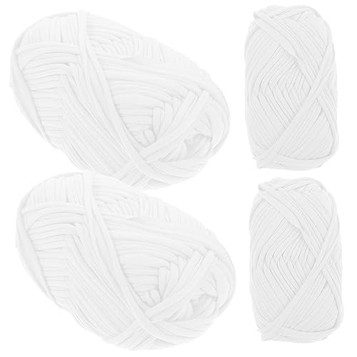 jojofuny 4 Rollen Geflochtener Wollgarnkugel Garn Zum Häkeln Von Decken Häkelgarn Garn Masse Klobig Groß Zöpfe Nähenvorräte Garnsack Garnhandwerk Korbgarn Häkeln Strickgarne Weiß Polyester jojofuny 4 Rollen Geflochtener Wollgarnkugel Garn Zum Häkeln Von Decken Häkelgarn Garn Masse Klobig Groß Zöpfe Nähenvorräte Garnsack Garnhandwerk Korbgarn Häkeln Strickgarne Weiß Polyester von jojofuny