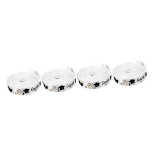 jojofuny 4 Rollen Verpackungsband für die Abschlusssaison herzlichen glückwunsch grad band Rosa geschenkband ostern geschenkeband bastelset dekoration Festivalband Party Gefälligkeiten Weiß jojofuny 4 Rollen Verpackungsband für die Abschlusssaison herzlichen glückwunsch grad band Rosa geschenkband ostern geschenkeband bastelset dekoration Festivalband Party Gefälligkeiten Weiß von jojofuny