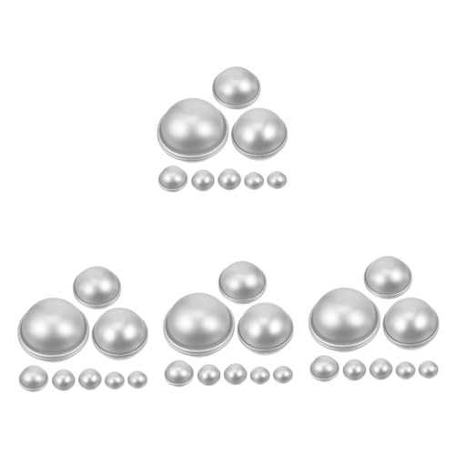 jojofuny 4 Sätze Backform Badeform Seifenformen Für Die Seifenherstellung Form in Kugelform Ball Runden Salz Schimmel Kuchenform Aluminiumlegierung Silver 16 Stück * 4 jojofuny 4 Sätze Backform Badeform Seifenformen Für Die Seifenherstellung Form in Kugelform Ball Runden Salz Schimmel Kuchenform Aluminiumlegierung Silver 16 Stück * 4 von jojofuny