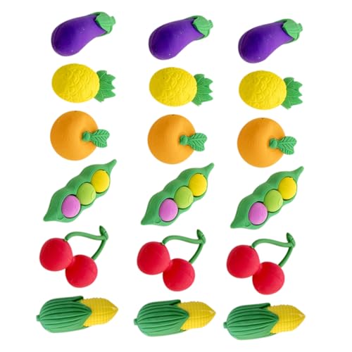 jojofuny 4 Sätze Cartoon Radiergummis und Gemüsedesign Kreative Radierer für Schulbedarf für Schreibwaren Zubehör für Kindergarten jojofuny 4 Sätze Cartoon Radiergummis und Gemüsedesign Kreative Radierer für Schulbedarf für Schreibwaren Zubehör für Kindergarten von jojofuny