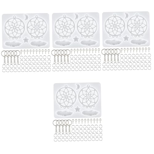 jojofuny 4 Sätze DIY Silikonform für Teiliges Gießform für Wanddekoration Einfach der Anwendung für Bastelprojekte mit Perlen und Glitzer jojofuny 4 Sätze DIY Silikonform für Teiliges Gießform für Wanddekoration Einfach der Anwendung für Bastelprojekte mit Perlen und Glitzer von jojofuny