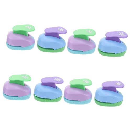 jojofuny 4 Sätze Diy -material Prägen Papier Kreisschlag Puncher Locher Schläge Diy Stanzwerkzeug Manuelle Stanzmaschine Punch -werkzeug Punsch Zum Basteln Diy Punch Plastik 2 Stück * 4 von jojofuny