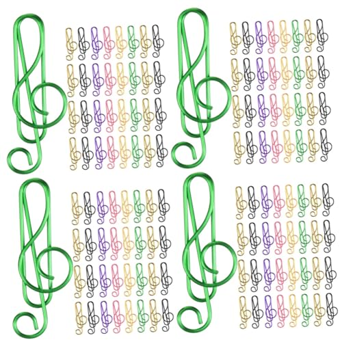 jojofuny 4 Sätze Farbige Büroklammern Sortiert Notizen Jumbo-büroklammern Glatt Schulzeitungsklammern Zackenpapierverschluss Bunt Papierclips Dekorative Papierklammern Metall 85 Stück * 4 von jojofuny