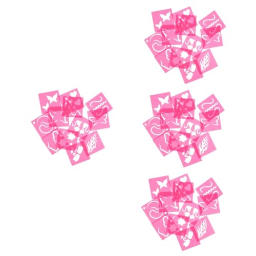 jojofuny 4 Sätze Gemalte Vorlage Gesichtsschablonen Make-up-malvorlagen Schablonen Zum Malen Schablonen Zum Schminken Gesicht Malen Make-up Plastik Rosy 12 Stück * 4 jojofuny 4 Sätze Gemalte Vorlage Gesichtsschablonen Make-up-malvorlagen Schablonen Zum Malen Schablonen Zum Schminken Gesicht Malen Make-up Plastik Rosy 12 Stück * 4 von jojofuny