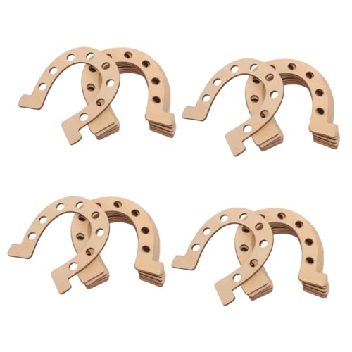 jojofuny 4 Sätze Holz Anhänger Hufeisendekor Form Stichworte Ausgeschnitten Bastelausschnitte Scheibe Unvollendet Hochzeitshufeisen Handwerk Basteln Beige 10 Stück * 4 jojofuny 4 Sätze Holz Anhänger Hufeisendekor Form Stichworte Ausgeschnitten Bastelausschnitte Scheibe Unvollendet Hochzeitshufeisen Handwerk Basteln Beige 10 Stück * 4 von jojofuny