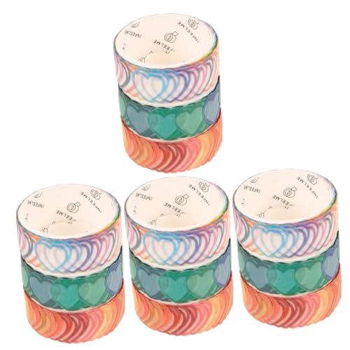 jojofuny 4 Sätze Klebeband Für Scrapbooking Klebrig Journal -notizbuch Schrott Sammelalbum Selbstklebend Washi Tape Dekorative Klebebänder Selber Machen Papier 3 Rollen * 4 jojofuny 4 Sätze Klebeband Für Scrapbooking Klebrig Journal -notizbuch Schrott Sammelalbum Selbstklebend Washi Tape Dekorative Klebebänder Selber Machen Papier 3 Rollen * 4 von jojofuny