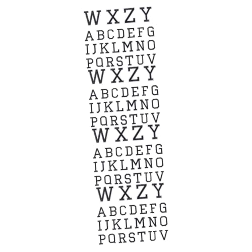 jojofuny 4 Sätze Kleine Buchstaben Zum Aufbügeln Gestickte Aufnäher Überweisen Die Stich Stickerei Buchstaben-aufnäher Zum Aufbügeln Stickbuchstaben Aufbügeln Polyester Black 26 Stücke * 4 jojofuny 4 Sätze Kleine Buchstaben Zum Aufbügeln Gestickte Aufnäher Überweisen Die Stich Stickerei Buchstaben-aufnäher Zum Aufbügeln Stickbuchstaben Aufbügeln Polyester Black 26 Stücke * 4 von jojofuny