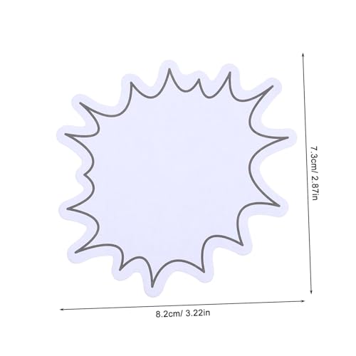 jojofuny 4 Sätze Kreative Haftnotizen Teilig mit Selbstklebenden Memo Pads Praktische Bunte Klebezettel für Büro Schule und Zuhause pro Block Lustige Designs Kleine Notizzettel für von jojofuny