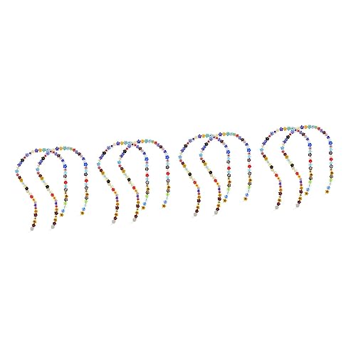 jojofuny 4 Sätze Lose Glasperlen Abstandshalter Transparent Klein Blumenform Glasperle In Blumenform Perlen In Blumenform Zur Schmuckherstellung Armbandherstellungsset 2 Saiten * 4 jojofuny 4 Sätze Lose Glasperlen Abstandshalter Transparent Klein Blumenform Glasperle In Blumenform Perlen In Blumenform Zur Schmuckherstellung Armbandherstellungsset 2 Saiten * 4 von jojofuny