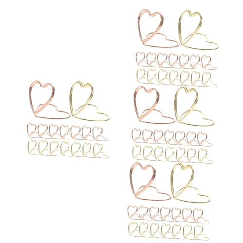 jojofuny 4 Sätze Love Paper Pin Neuartige Büroklammern Geformt Clips Briefpapier Dekorativ Lustige Papierclips Büroklammern Groß Dokumentieren Datei-clip Beschichtungslegierung 24 Stück * 4 jojofuny 4 Sätze Love Paper Pin Neuartige Büroklammern Geformt Clips Briefpapier Dekorativ Lustige Papierclips Büroklammern Groß Dokumentieren Datei-clip Beschichtungslegierung 24 Stück * 4 von jojofuny