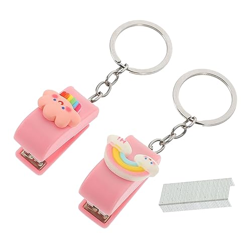jojofuny 4 Sätze Mini Tacker Teilig Bunter Handhefter mit Heftklammern Ergonomisch und Vielseitig für Büro Schule und Zuhause Praktischer Schlüsselanhänger jojofuny 4 Sätze Mini Tacker Teilig Bunter Handhefter mit Heftklammern Ergonomisch und Vielseitig für Büro Schule und Zuhause Praktischer Schlüsselanhänger von jojofuny
