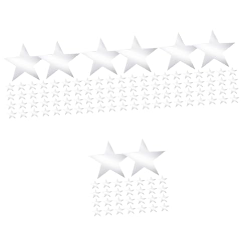 jojofuny 4 Sätze Pentagramm-dekoration Star-signaturtafel Papier Sternverzierung Stern-pappausschnitt Sternformen Hochzeitsdekor Party-signatur-sternausschnitte Silber 60 Stück * 4 jojofuny 4 Sätze Pentagramm-dekoration Star-signaturtafel Papier Sternverzierung Stern-pappausschnitt Sternformen Hochzeitsdekor Party-signatur-sternausschnitte Silber 60 Stück * 4 von jojofuny